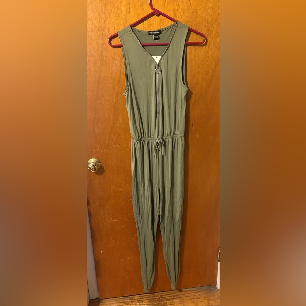 Streetwear Society Olive Jumpsuit